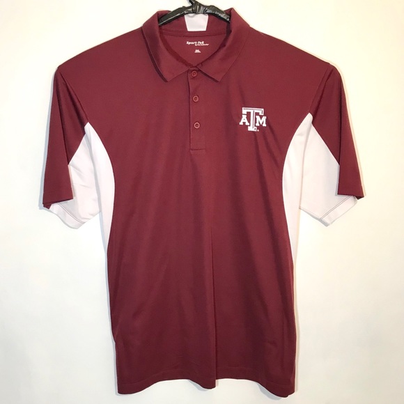 Sport-Tek Other - Texas A&M Polo Shirt Sport Tek Moisture Wicking 2X